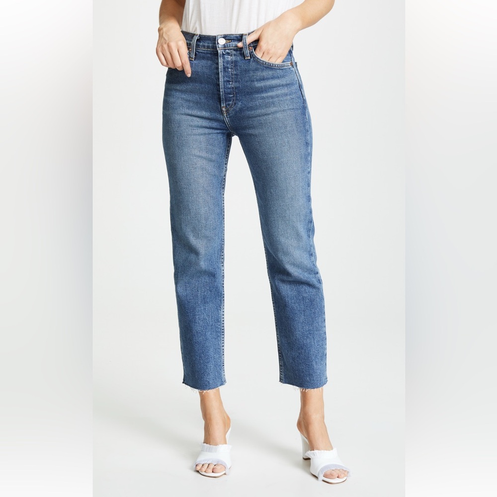 Re/Done Classic Stovepipe Stretch Jeans